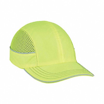 H9899 Bump Cap Front Brim Hi-Vis Green