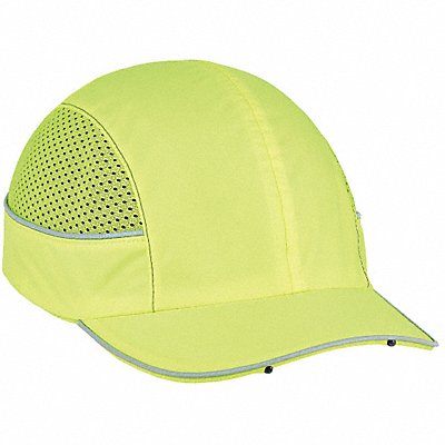 J6837 Bump Cap Baseball Hi-Vis Green