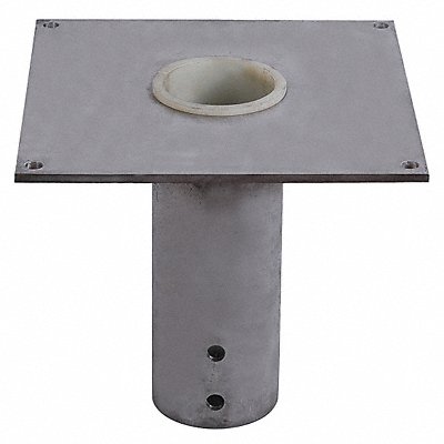 Flush Mount Base SS for 4.5 In Mast