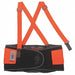 Back Support XS Up to 25in 8inW Orange