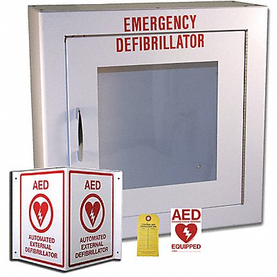 AED Labeling/StorageKit Includes Signage