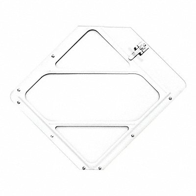 Full Frame Flip Placard Holder 14-1/8 H