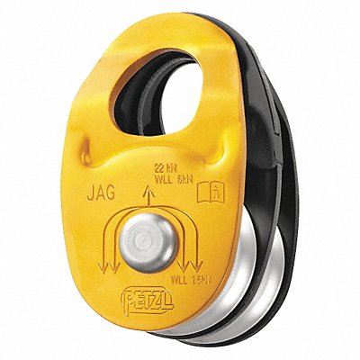 Pulley with Fixed Point 4946 lb Gold