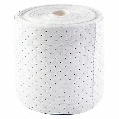 Absorbent Roll Oil-Based Liquids White