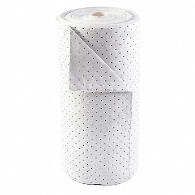 Absorbent Roll Oil-Based Liquids White