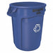 Recycling Receptacle Blue 20 gal.