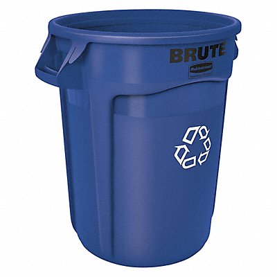 Recycling Receptacle Blue 32 gal.