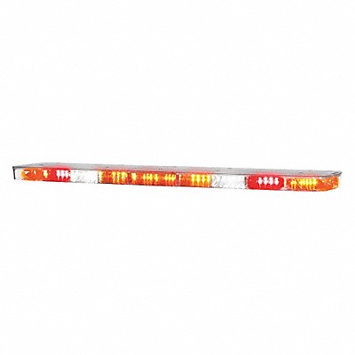 Light Bar 52-3/4 L Amber Red