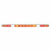 Light Bar 60-15/16 L Amber Red