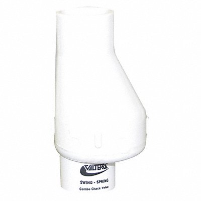 Spring Swing Check Valve PVC 1 Slip