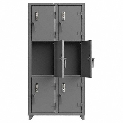 Locker 36 W 18 D 75 H Assembled