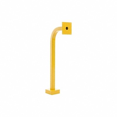 Curb Height Pedestal 36 H Yellow