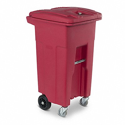 Medical Waste Cart w/Casters 32 gal.