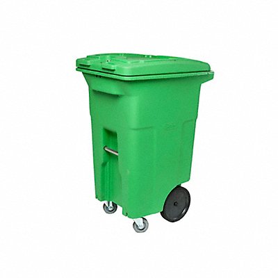 Lime Green Caster Cart 64 gal.