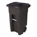 Brownstone 2Wheel Trash Can 32 gal.