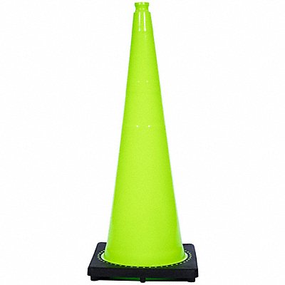 Traffic Cone 10 lb Lime Cone Color