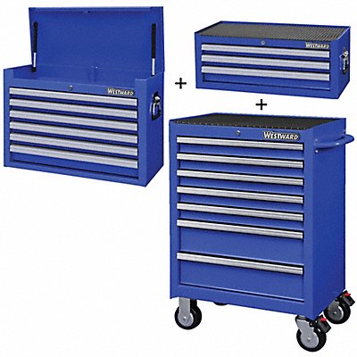 Rolling Cabinet Interemediate Blue