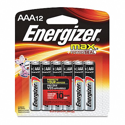 Batteries Alkaline AAA PK12