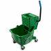 Mop Bucket and Wringer Green 6 1/2 gal