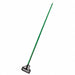 Mop Handle 60 in L Green PK12