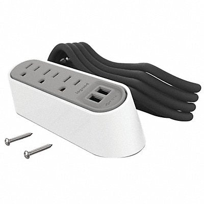 Desktop Charging Center 3 Outlet 2 USB
