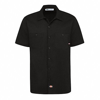 K7968 Work Shirt Short Sleeve Male Blk 2XL