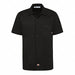 K7968 Work Shirt Short Sleeve Male Blk XL