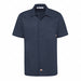 K7968 Work Shirt Short Sleeve Male Navy 2XL