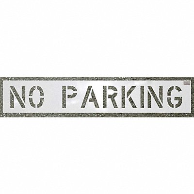 Stencil No Parking 10 x 36 In.