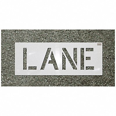 Stencil Fire Lane 12 x 9 In.