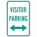 Visitor Parking Sign 18 x 12 