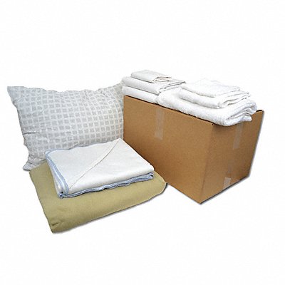 Bedding/Bath Kit Emergency Shelter Dorms