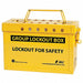 Group Lockout Box 13 Locks Max Yellow