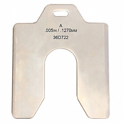 Slotted Shim Tabbed 0.005 Thk 2 L PK20