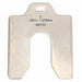 Slotted Shim Tabbed 0.05 Thk 4 L PK10