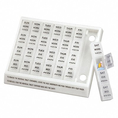 Pill Organizer Clear Plastic