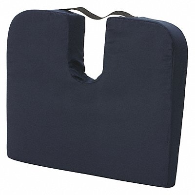 Coccyx Cushion Navy Polyurethane Foam