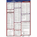 Labor Law Poster Fed/STA WA SP 26inH 1yr