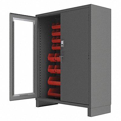 K4875 Bin Cabinet 78 x60 x24 Gray 54RedBns