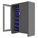 K4875 Bin Cabinet 78 x60 x24 Gray 54BlueBns