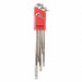 9 Pc Stubby Ball End Hex Key S