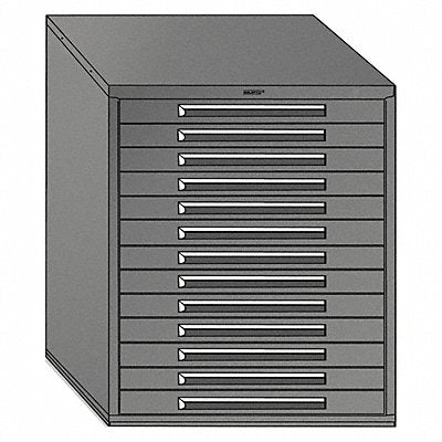 Drawer Cabinet Classic Bl Surf. Mat. Stl