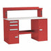 K8141 Workbench Cherry Red 48 W Unassembled