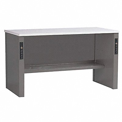 K8132 Workbench Office Gray 72 W Unassembled