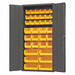 K4888 Bin Cabinet 72 x36 x18 Gray 36YlwBns