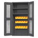 K4950 Bin Cabinet 72 x36 x24 Gray 15YlwBns