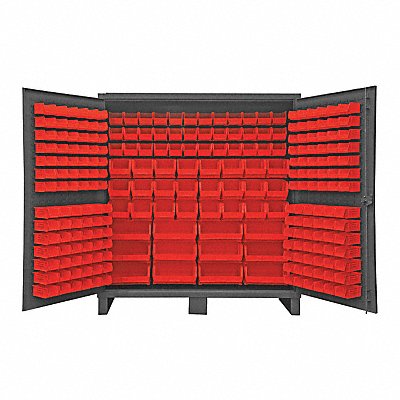 K4906 Bin Cabinet 78 x72 x24 Gray 240RedBns