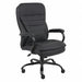 Desk Chair Vinyl Black 19 to 22 Seat Ht