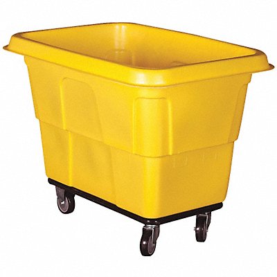 Cube Truck MDPE Yellow 8.0 cu ft.