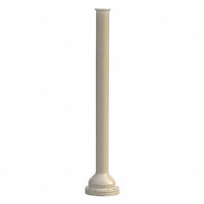 Metal Tube 26 H x 6 W Tan